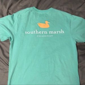 Southern Marsh Turquoise Heather Shirt